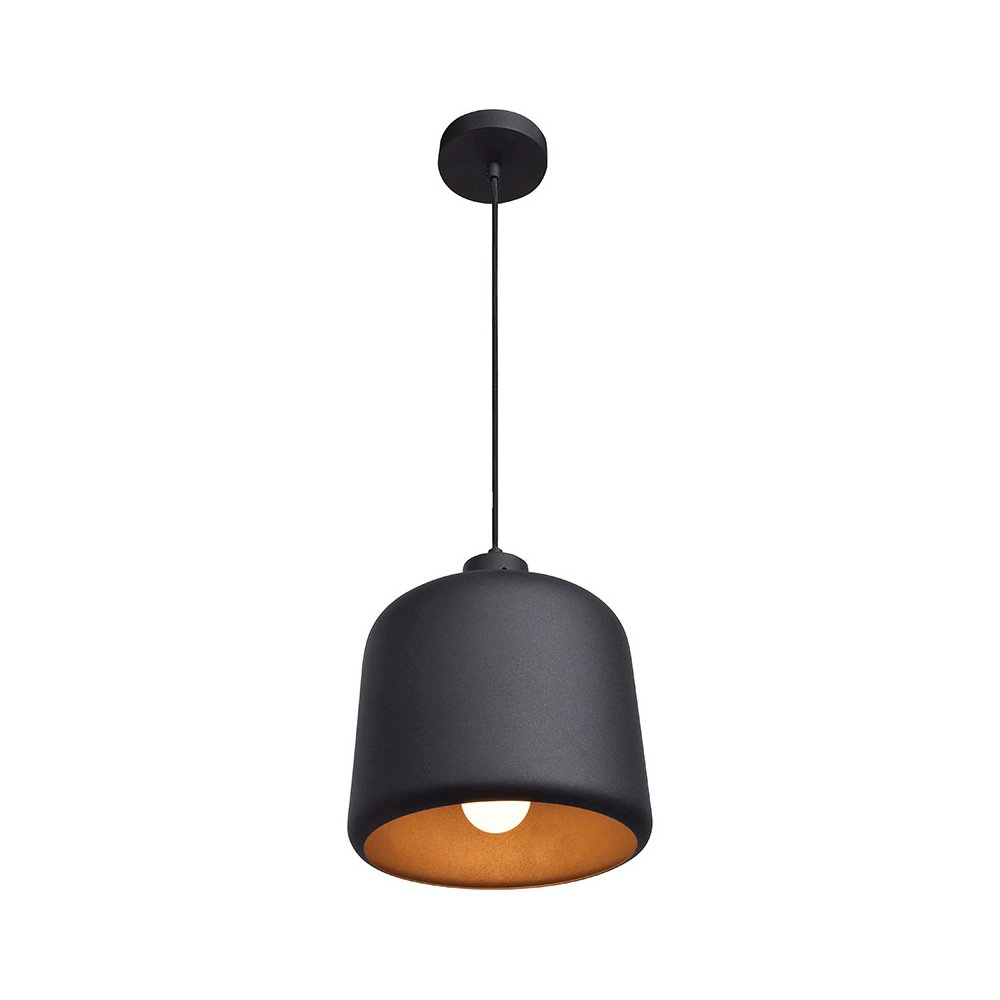 LED Pendant in Matte Black Color