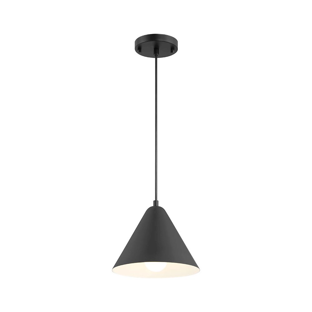 LED Pendant in Matte Black Color