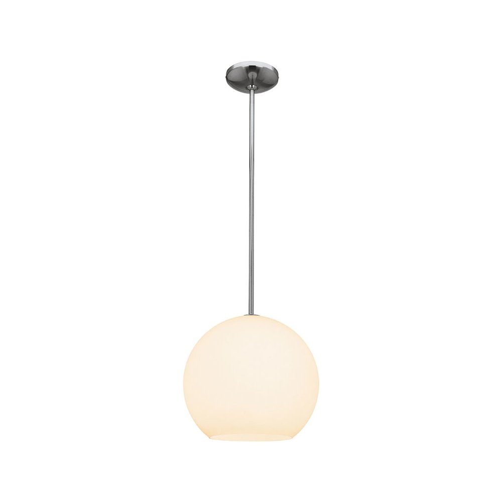 Pendant in Brushed Steel Color