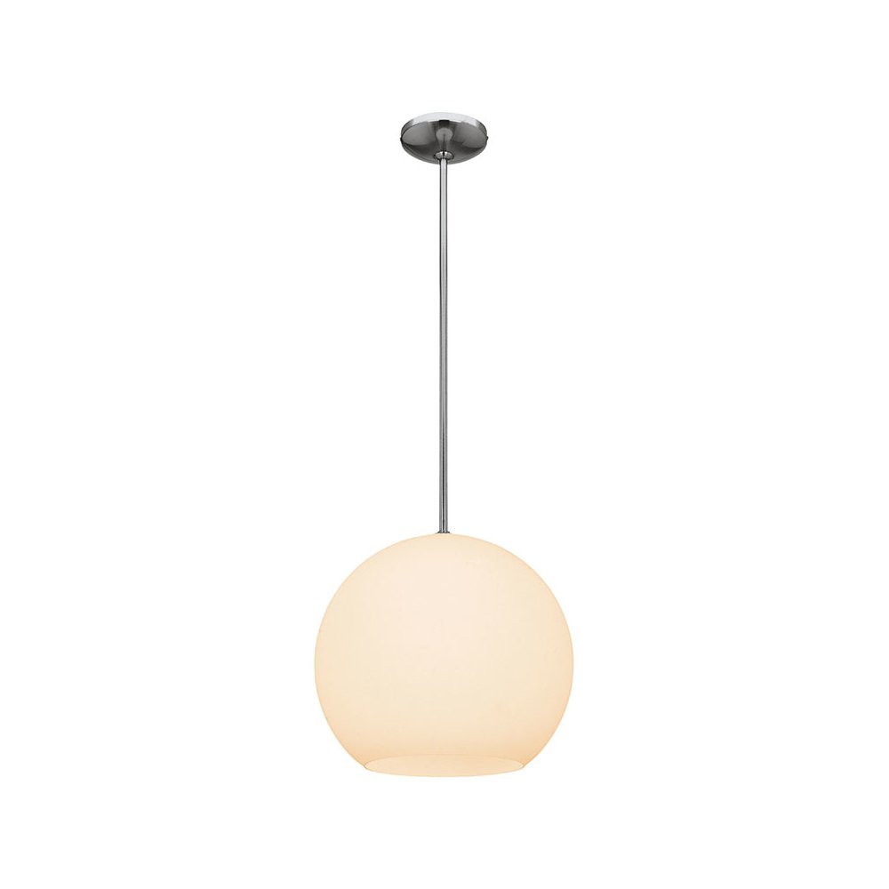 Pendant in Brushed Steel Color