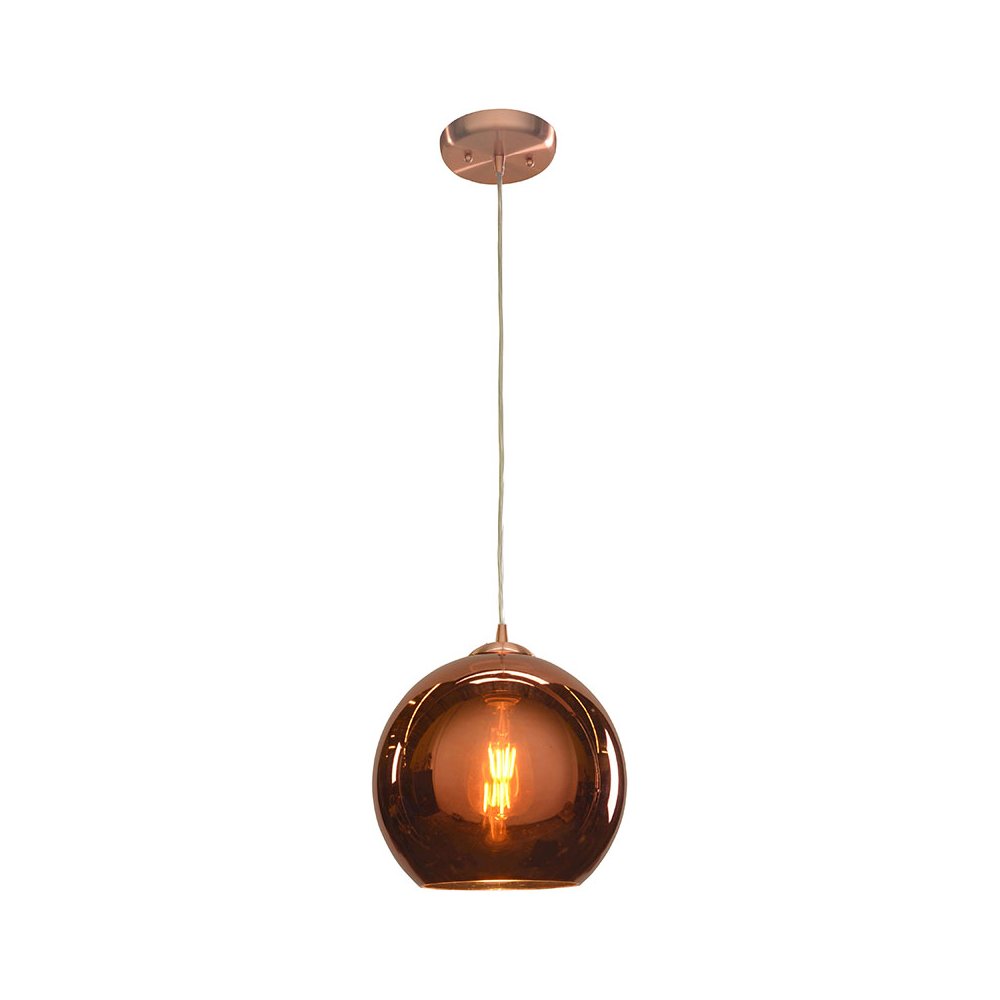Pendant in Brushed Copper Color