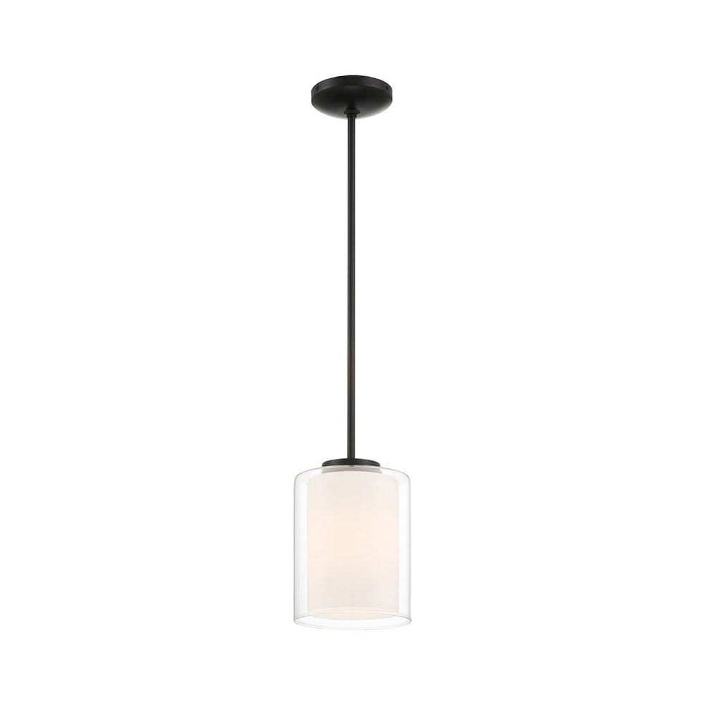LED Pendant in Matte Black Color