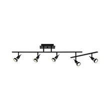 5 Light Adjustable LED Track in Black Color