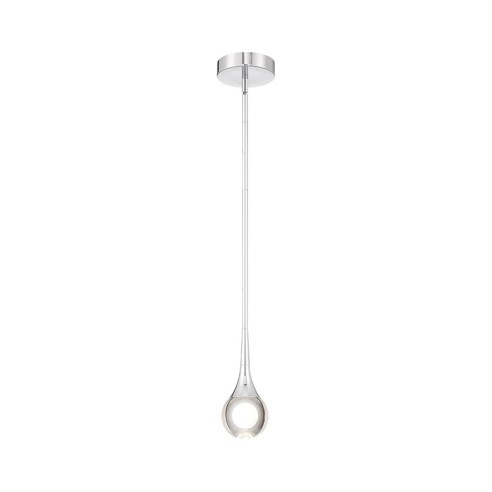 3CCT LED Pendant in Chrome Color