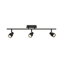3 Light Adjustable LED Track in Matte Black Color