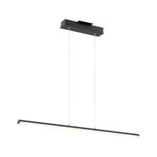 LED Linear Pendant in Matte Black Color