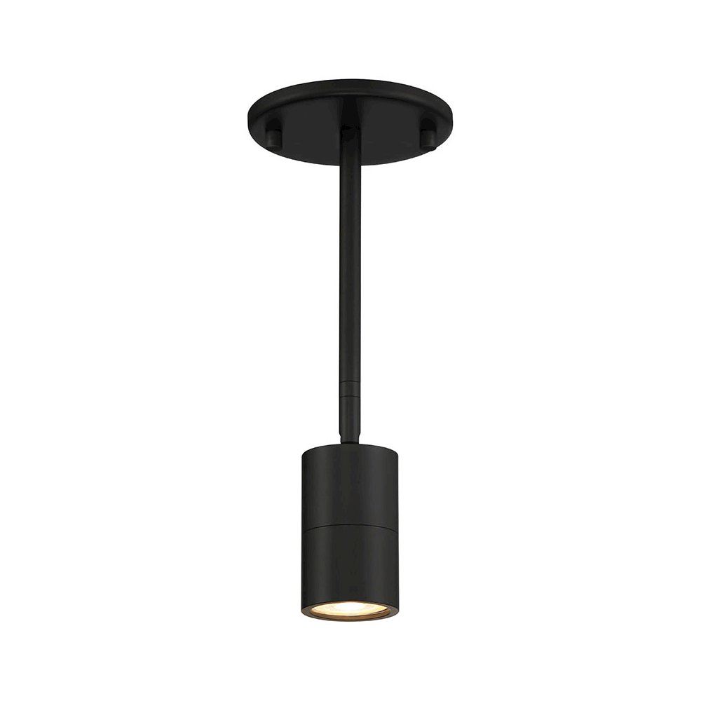 1 Light LED Wall Or Ceiling Spotlight in Matte Black Color