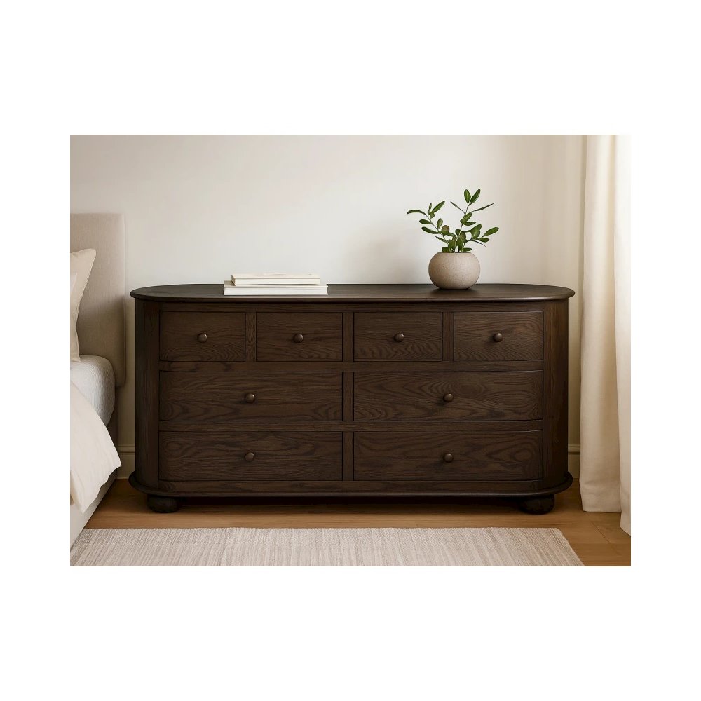 Astrid 8-Drawer Dresser In Appalachian Brown