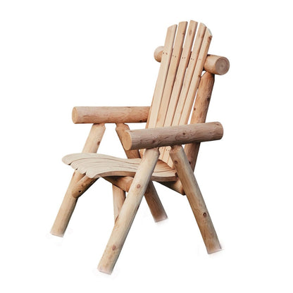 Cedar Log Dining Chair