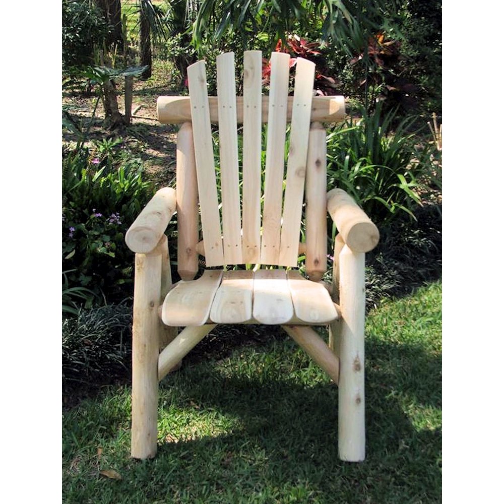 Cedar Log Dining Chair
