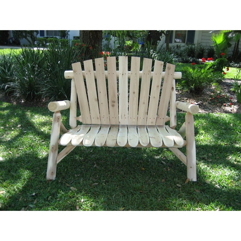 Cedar Log 4ft Love Seat