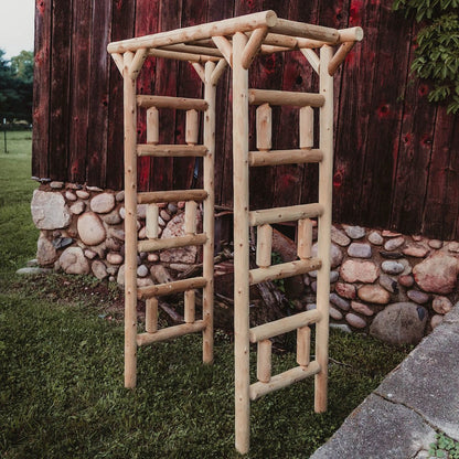Small Cedar Log Arbor