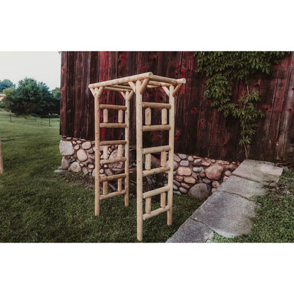 Small Cedar Log Arbor