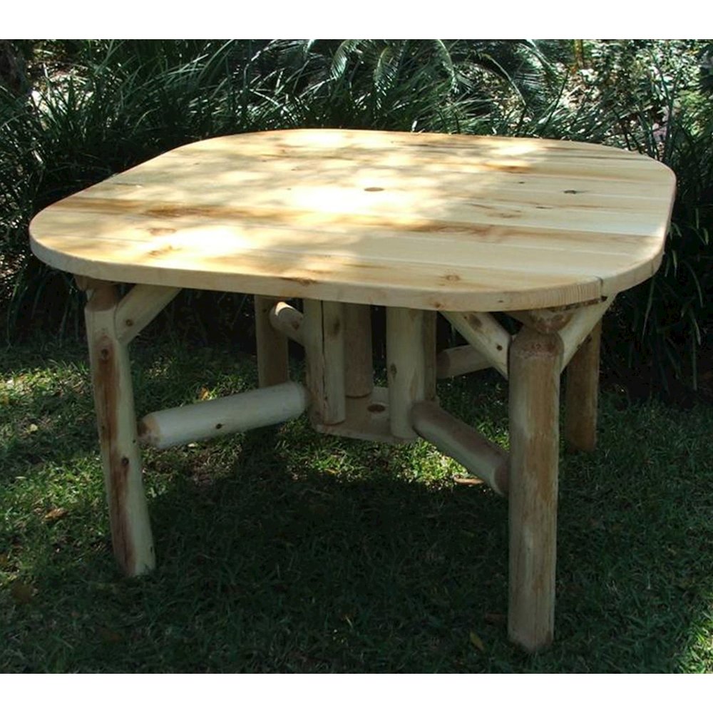 Cedar Log 47" Roundabout Table