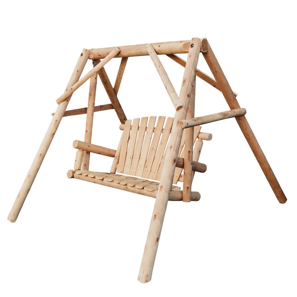 Cedar Log 4ft Yard Swing