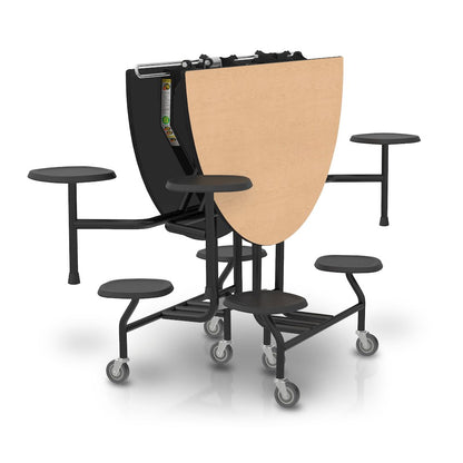 Round Folding Stool Table