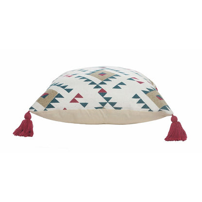 Eclectic Southwestern Geometric Throw Pillow