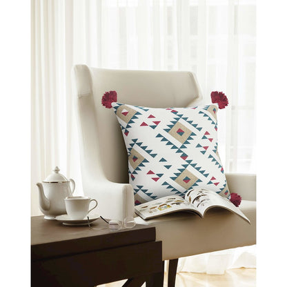Eclectic Southwestern Geometric Throw Pillow