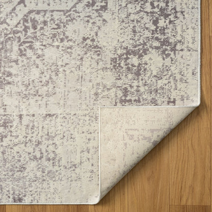 Aria Durable Performance Area Rug Indoor in Gray, 2'8" x 3'10"