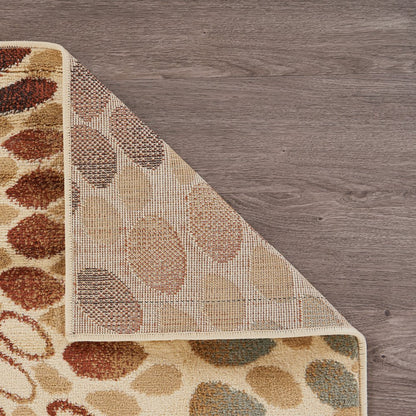 Grace Olefin Area Rug Indoor in Cream, 7'9" x 9'5"