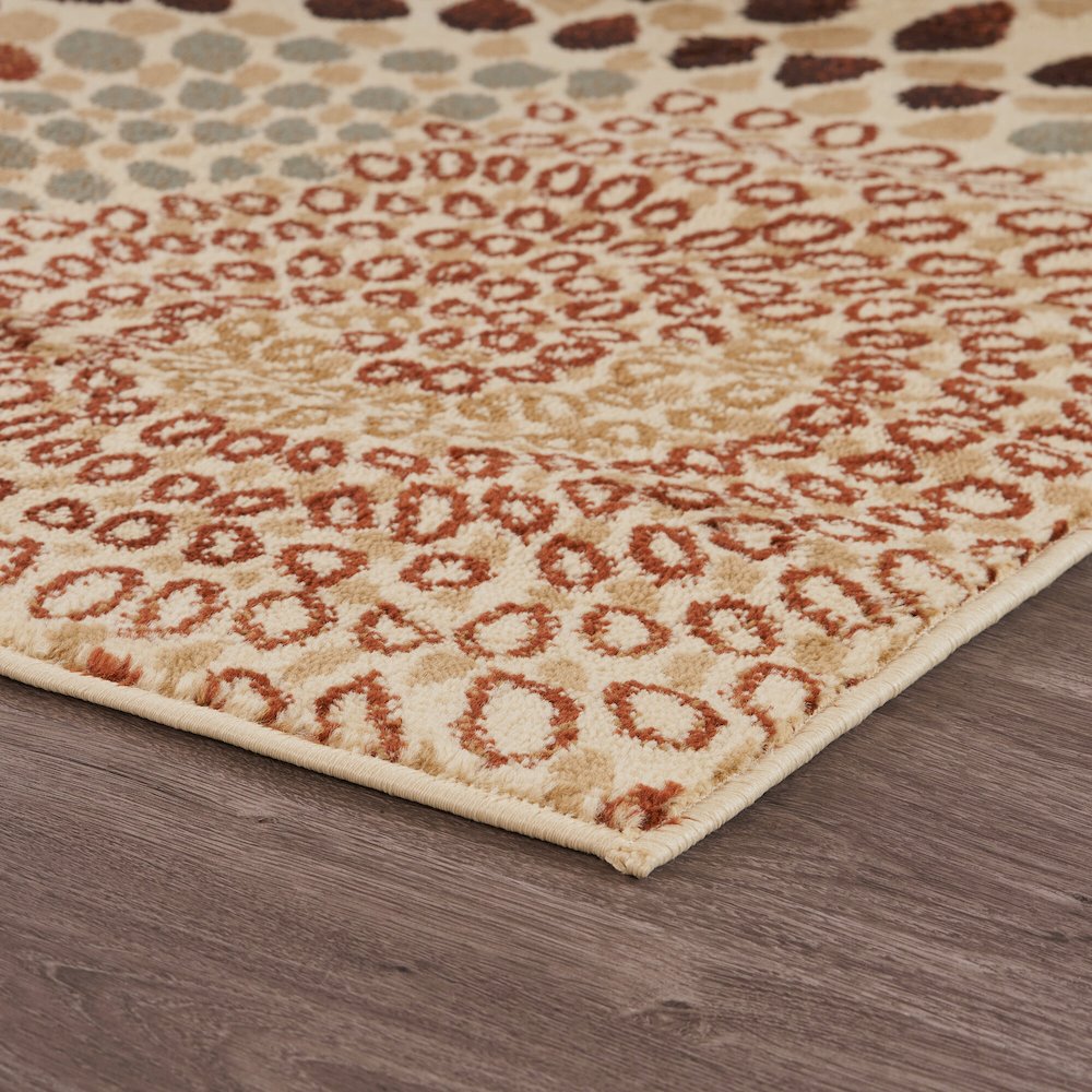 Grace Olefin Area Rug Indoor in Cream, 7'9" x 9'5"