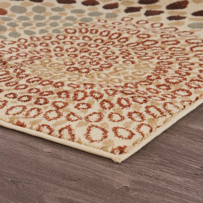 Grace Olefin Area Rug Indoor in Cream, 7'9" x 9'5"
