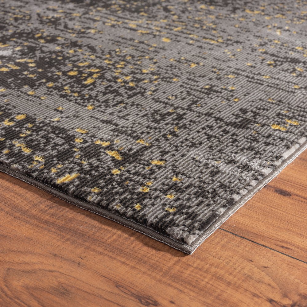 Impulse Performance Blend Area Rug Indoor in Gray/Brown, 7'6" x 9'6"