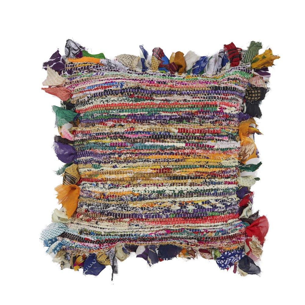 Chindi Stripe Floor Pillow