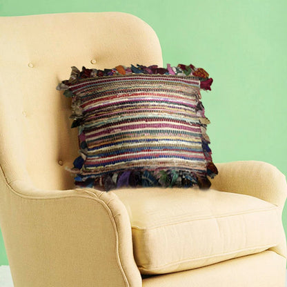 Chindi Stripe Floor Pillow