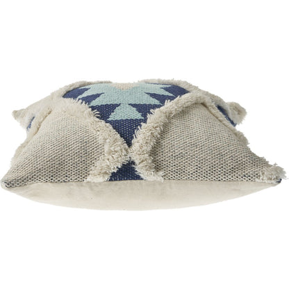Tufted Winter Paradise Throw Pillow