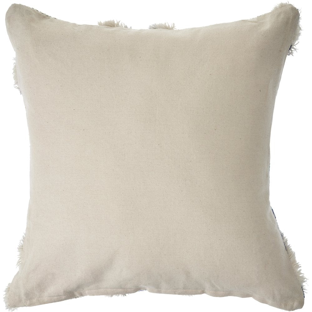 Tufted Winter Paradise Throw Pillow