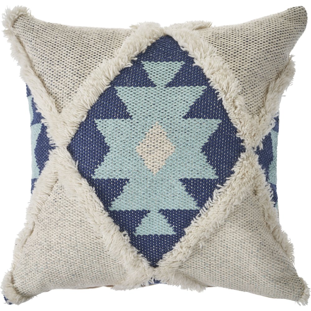 Tufted Winter Paradise Throw Pillow