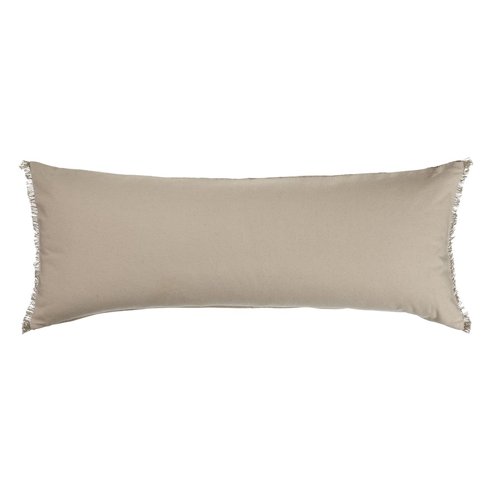Neutral Tan Lumbar Throw Pillow