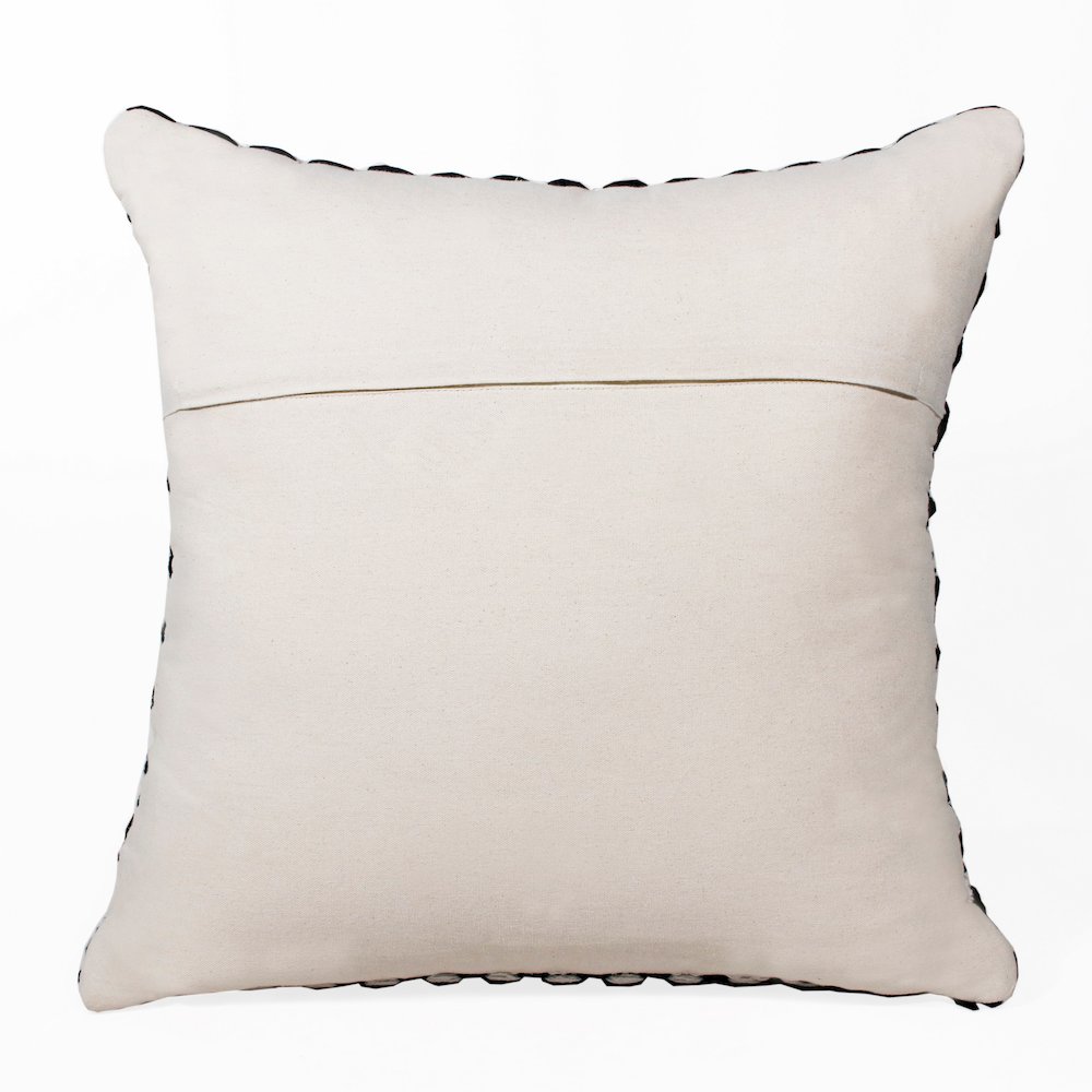 Evette Rios Modern Motif Chevron Handwoven Cotton Blend Throw Pillow