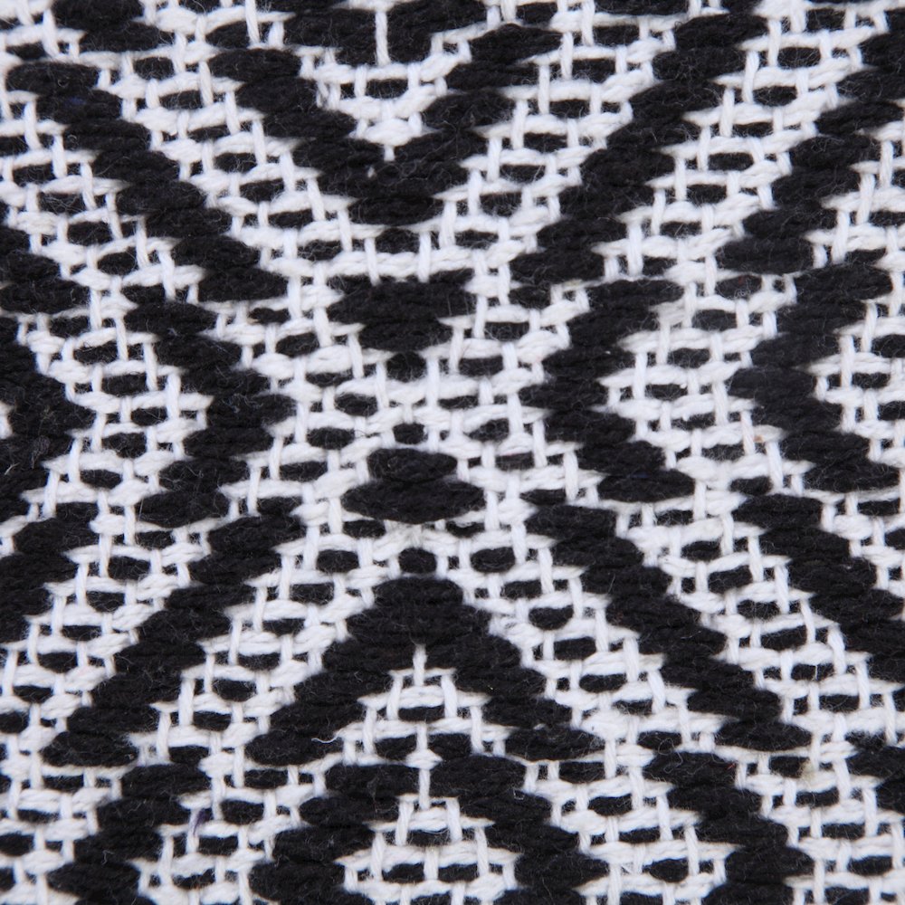 Modern Mirrored Diamond Geometric Throw Pillow