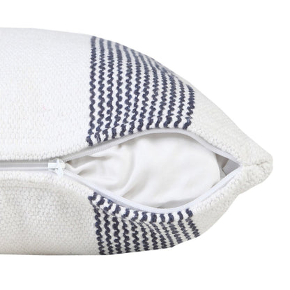 Balanced Border Pinstripe Throw Pillow