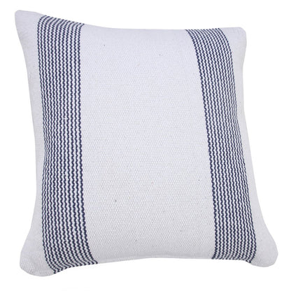 Balanced Border Pinstripe Throw Pillow