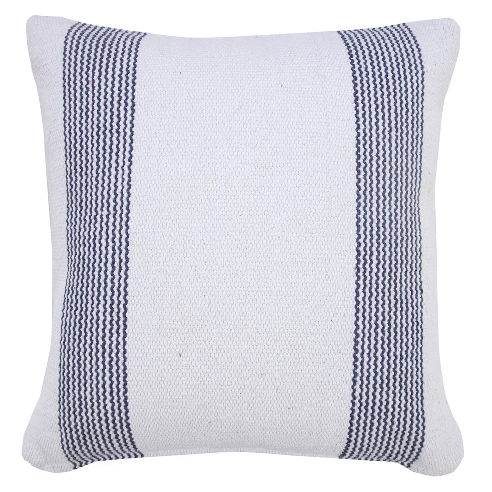 Balanced Border Pinstripe Throw Pillow