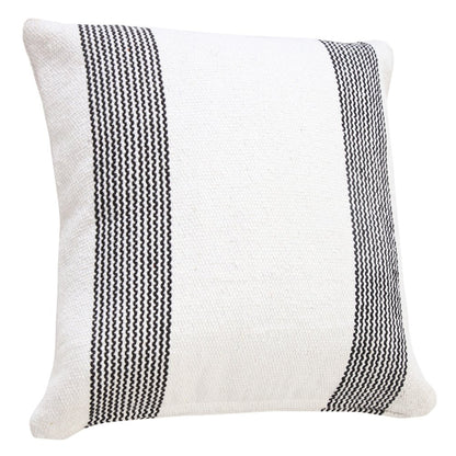 Balanced Border Pinstripe Throw Pillow