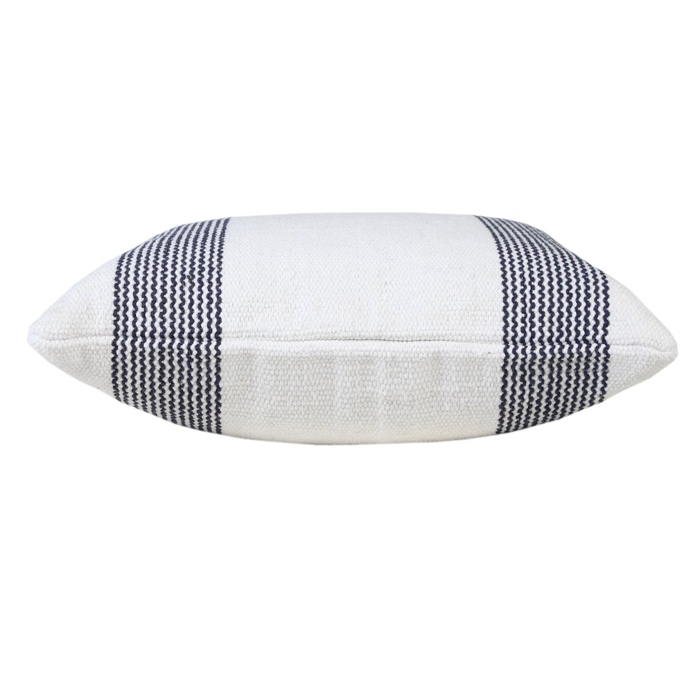Balanced Border Pinstripe Throw Pillow