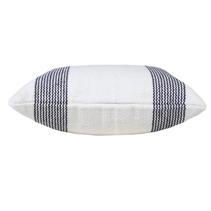 Balanced Border Pinstripe Throw Pillow