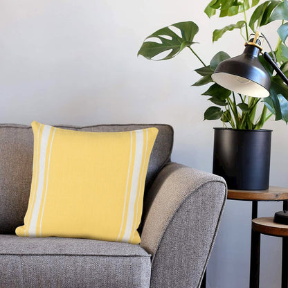 Balanced Border Bold Halo Striped Throw Pillow