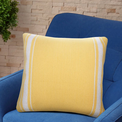 Balanced Border Bold Halo Striped Throw Pillow