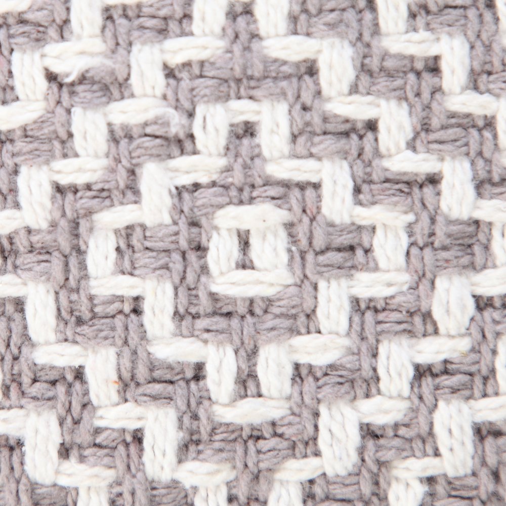 Diamond Delight Woven Geometric Throw Pillow