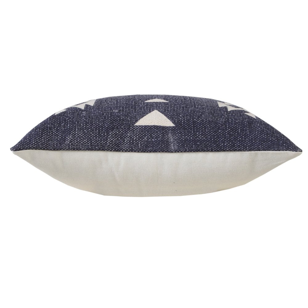 Southwestern Decorative Denim Geometric Throw Pillow