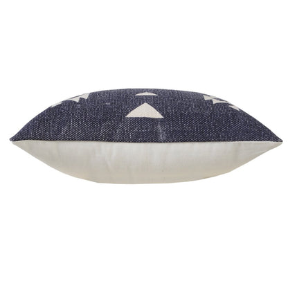 Southwestern Decorative Denim Geometric Throw Pillow