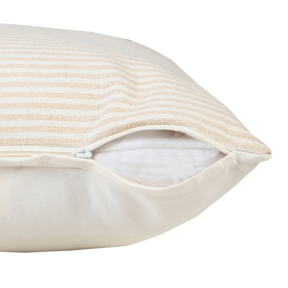 Simple Stonewash Stripe Throw Pillow