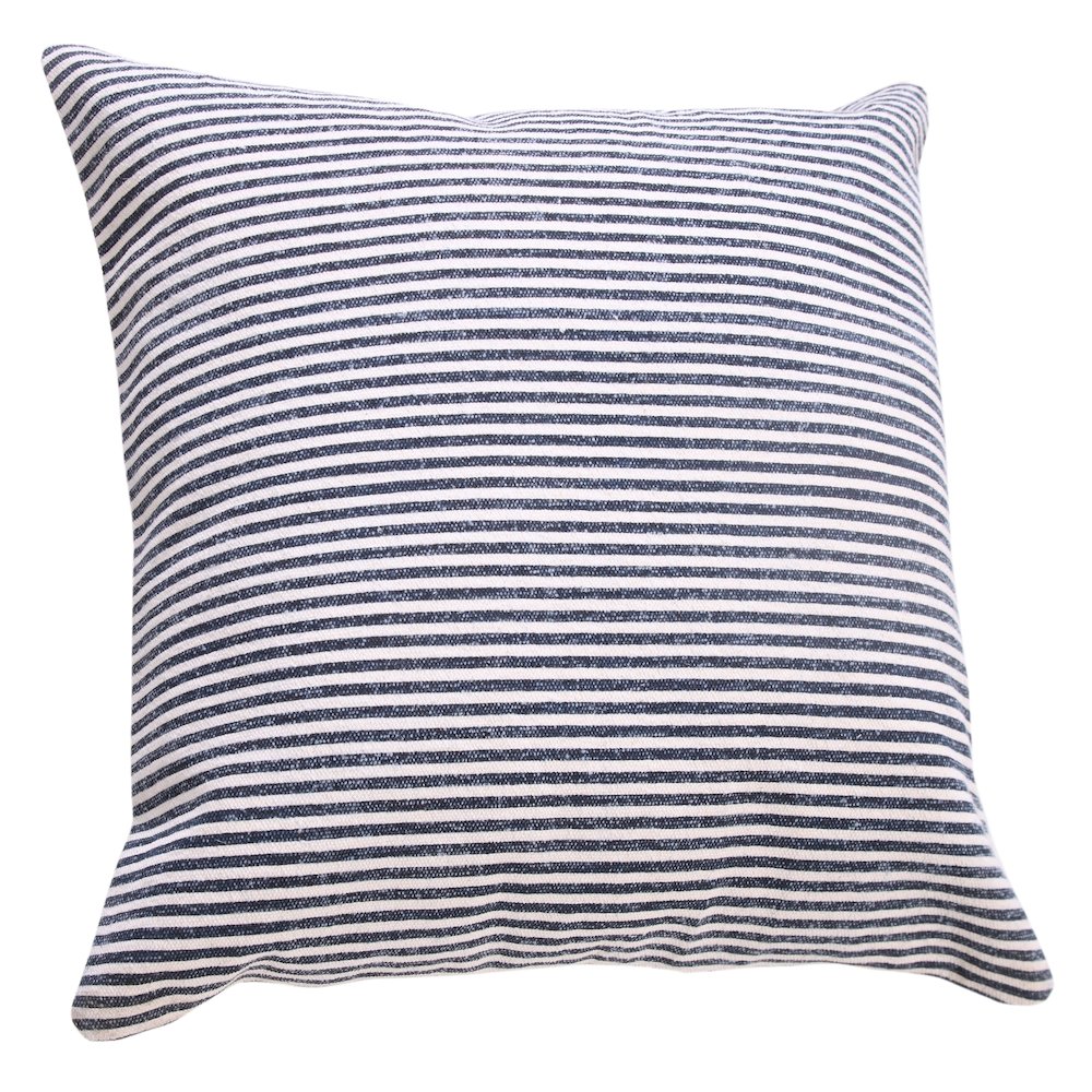 Simple Stonewash Stripe Throw Pillow