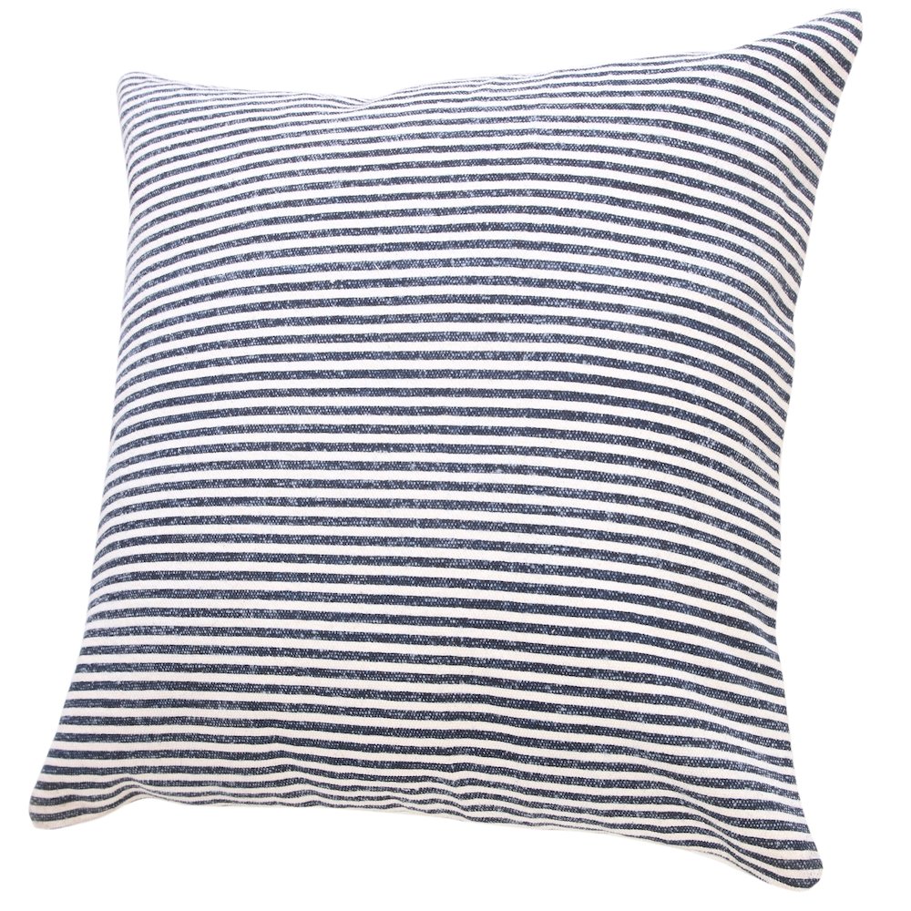 Simple Stonewash Stripe Throw Pillow