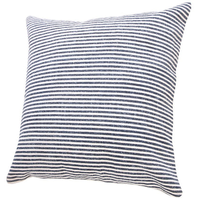 Simple Stonewash Stripe Throw Pillow